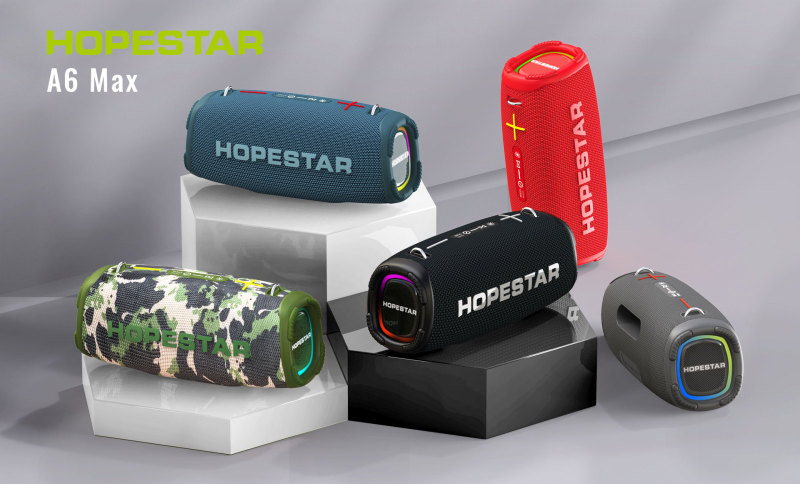 HOPESTAR-A6MAXハイパワーbluetoothスピーカーマイクk歌家庭ktv携帯防水2022|undefined