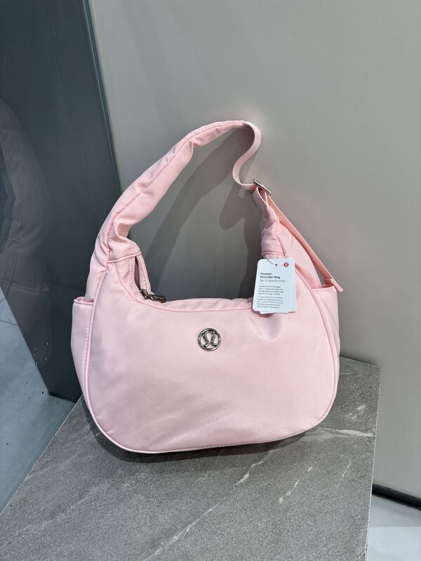 lulu女包Mini Shoulder Bag 4L腋下包饺子包通勤休闲月牙包单肩包|undefined