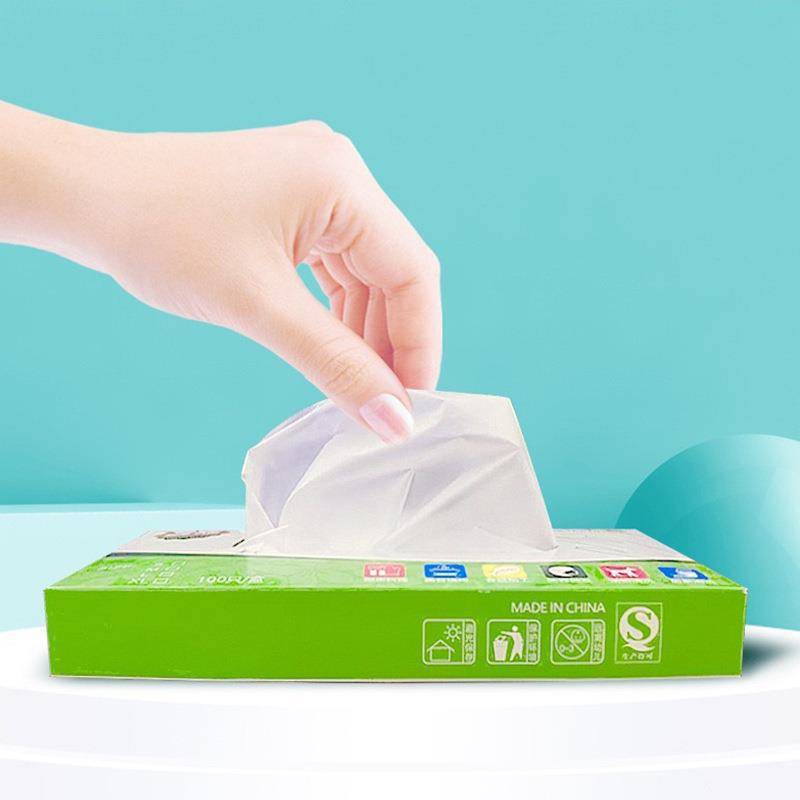 食品级一次性手套TPE加厚透明餐饮家务家用PVC专用超厚厂一件批发|undefined