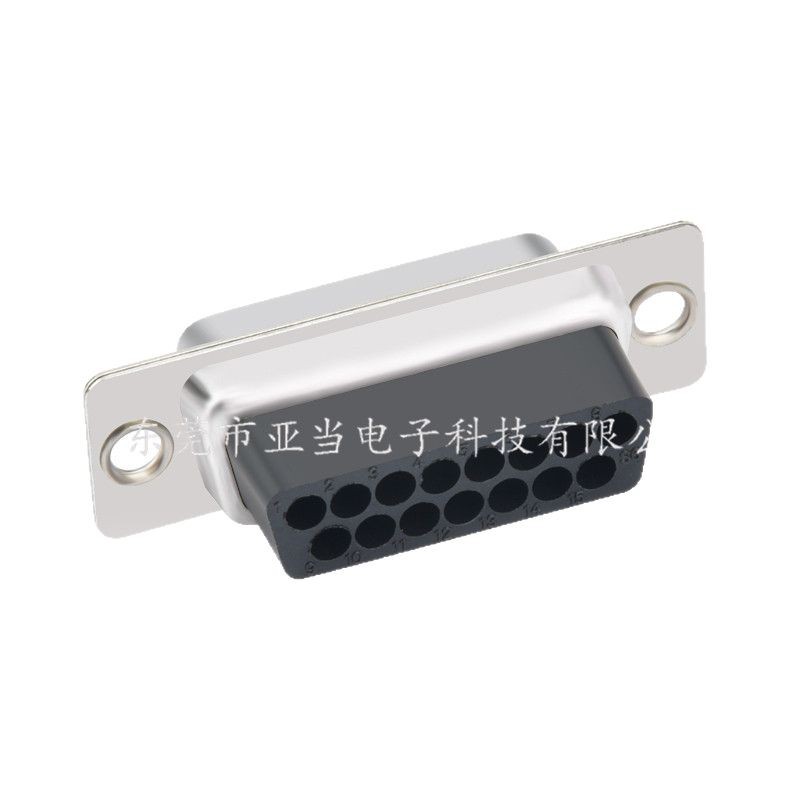 D-SUB���Խӿڵ��Բ������߽�ͷDB15Pĸͷ���õ�Ƭ���ʽ����