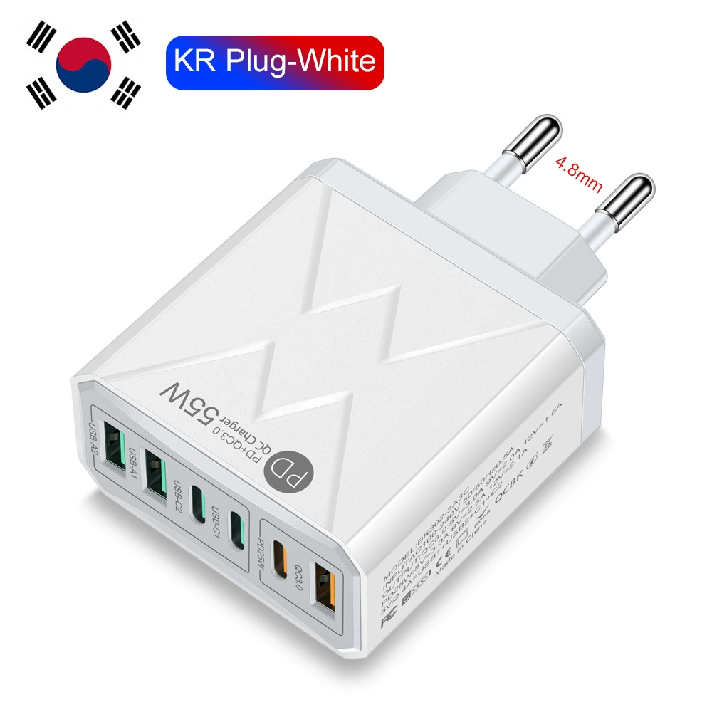 Мобильный телефон, зарядка для путешествий, 25W, быстрая зарядка 55W