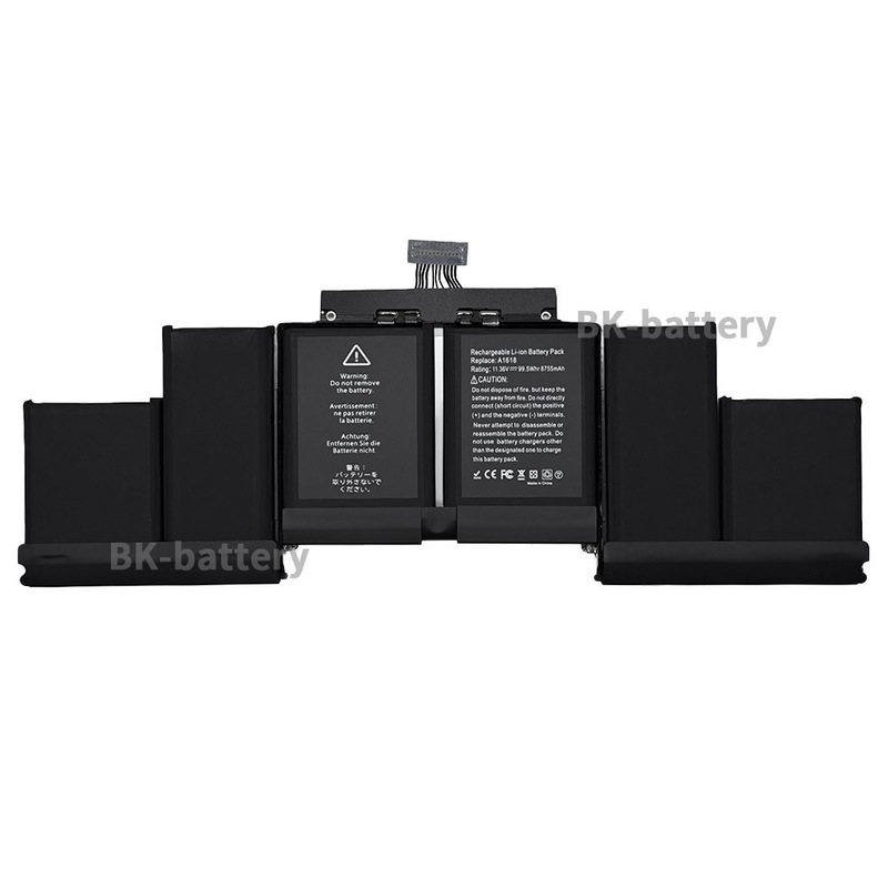 New in stock for Apple MacBook 15-inch A1618 A1398 built-in laptop battery 15