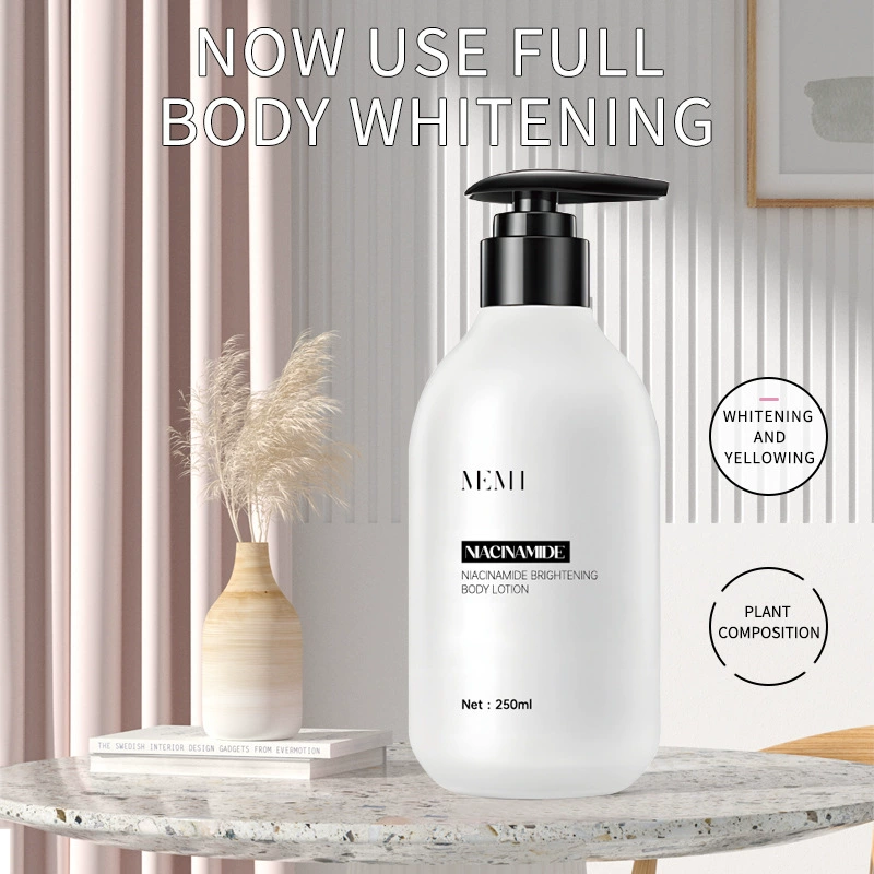 Увлажняющий лосьон для тела MEMI с ниацинамидом и стойким ароматом, предотвращающий сухость кожи, доступен только для трансграничных продаж, оптовая продажа.