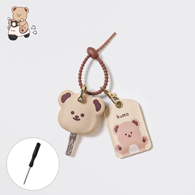 Elevator Truck Card Key, Electric vehicle key cover shell - butter-bear-key-cover-card-holder-comes-with-a-screwdriver-and-does-not-affect-the-signal