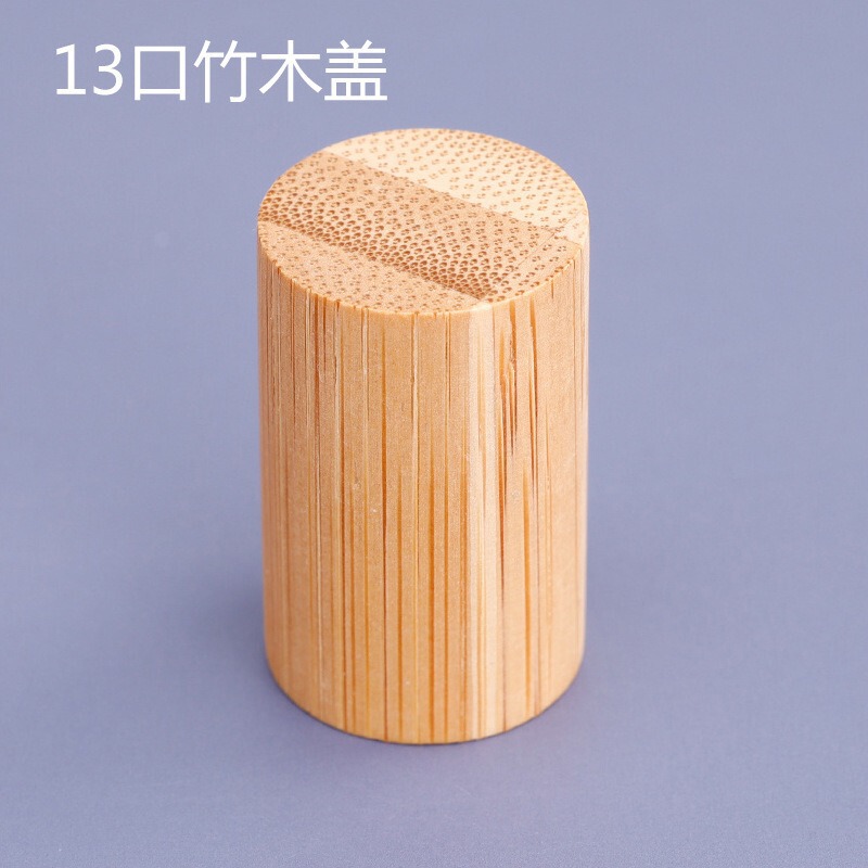 メーカー現物13口15口円筒形香水キャップ荷木蓋真竹木蓋化粧品瓶蓋|undefined