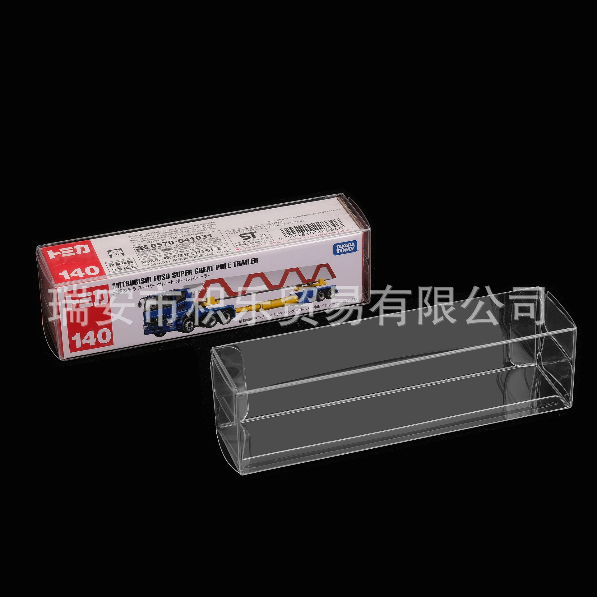Защитная стойка из прозрачного ПВХ для коллекционных машинок 1:64 от Hot Wheels Takara Tomy