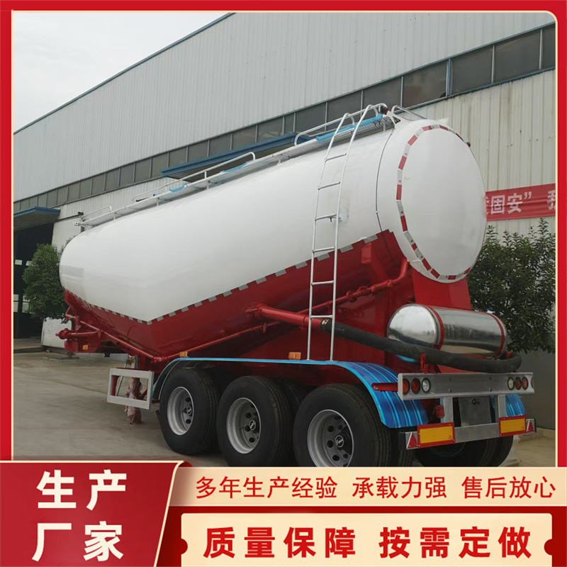 Export Supply of 38 Cubic Bulk Cement Tank Truck Price 35 Cubic Cement Transport Tank Truck Supports Installment Payment