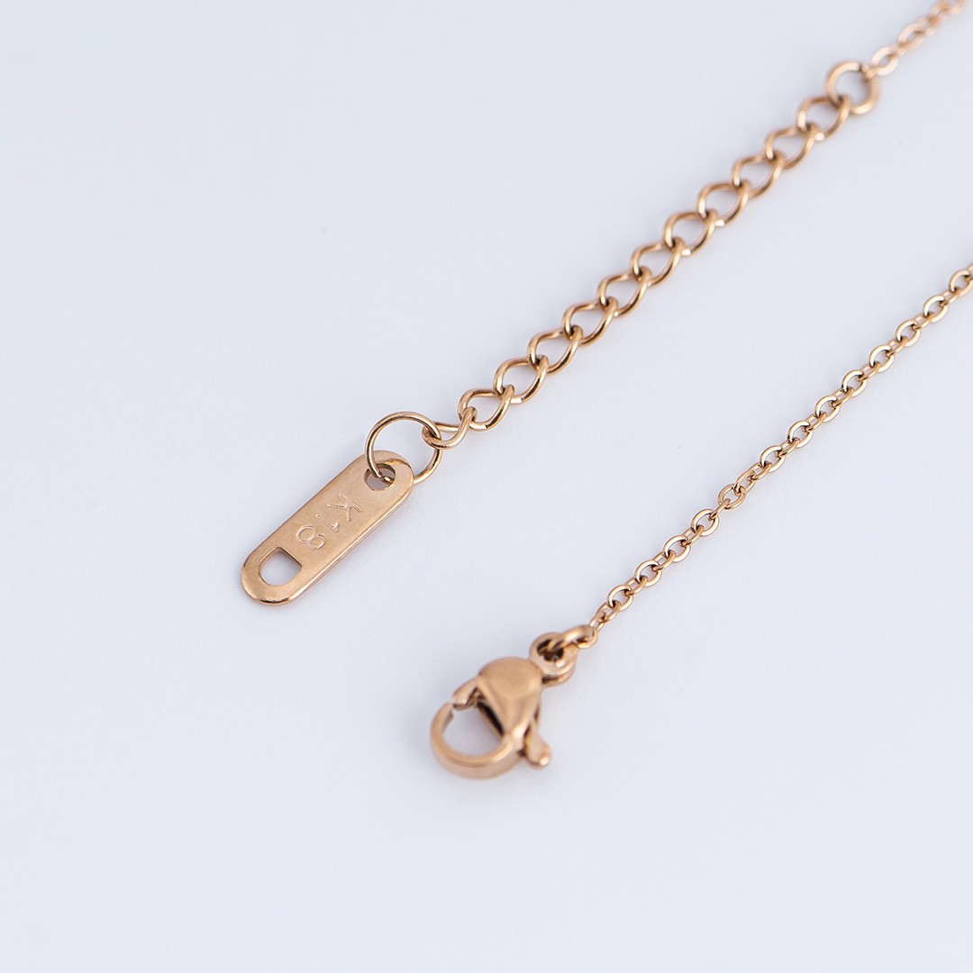New product accessories: simple and cute butterfly necklace, women's neck chain, collarbone chain_voghion.com