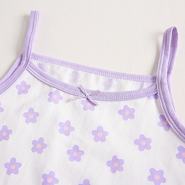 Children's cotton soft summer vest girl's