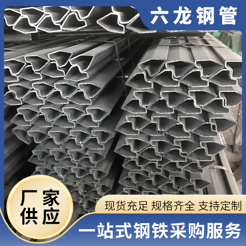 厂家直销面包管异型钢管 楼梯扶手不锈钢建筑装修钢管规格齐全