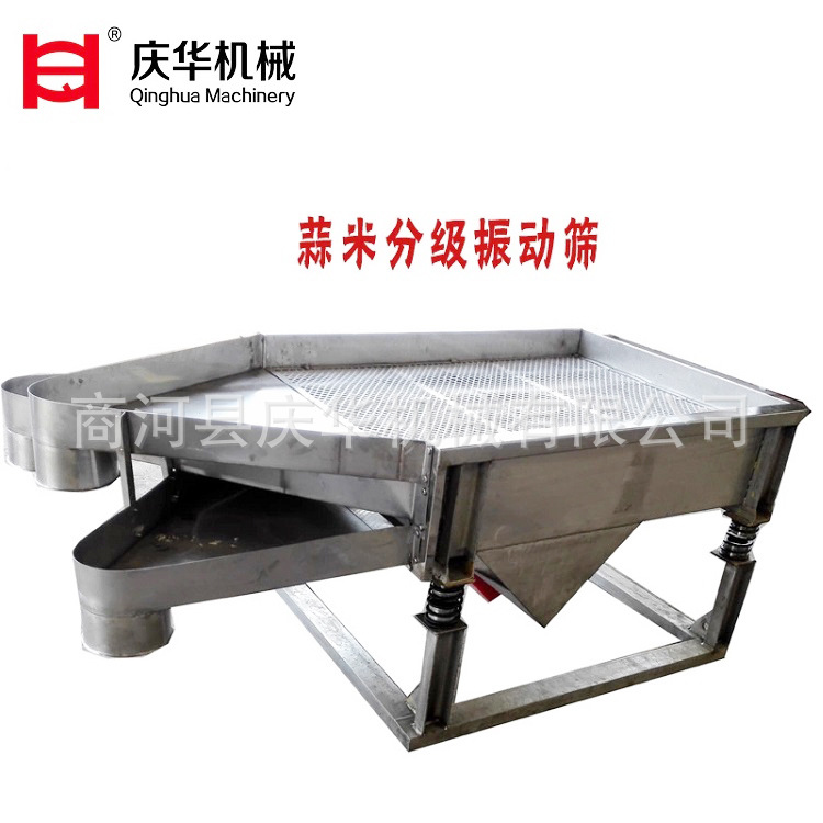 庆华蒜米分选机   蒜米分级机   蒜米振动筛  蒜瓣分选机厂家