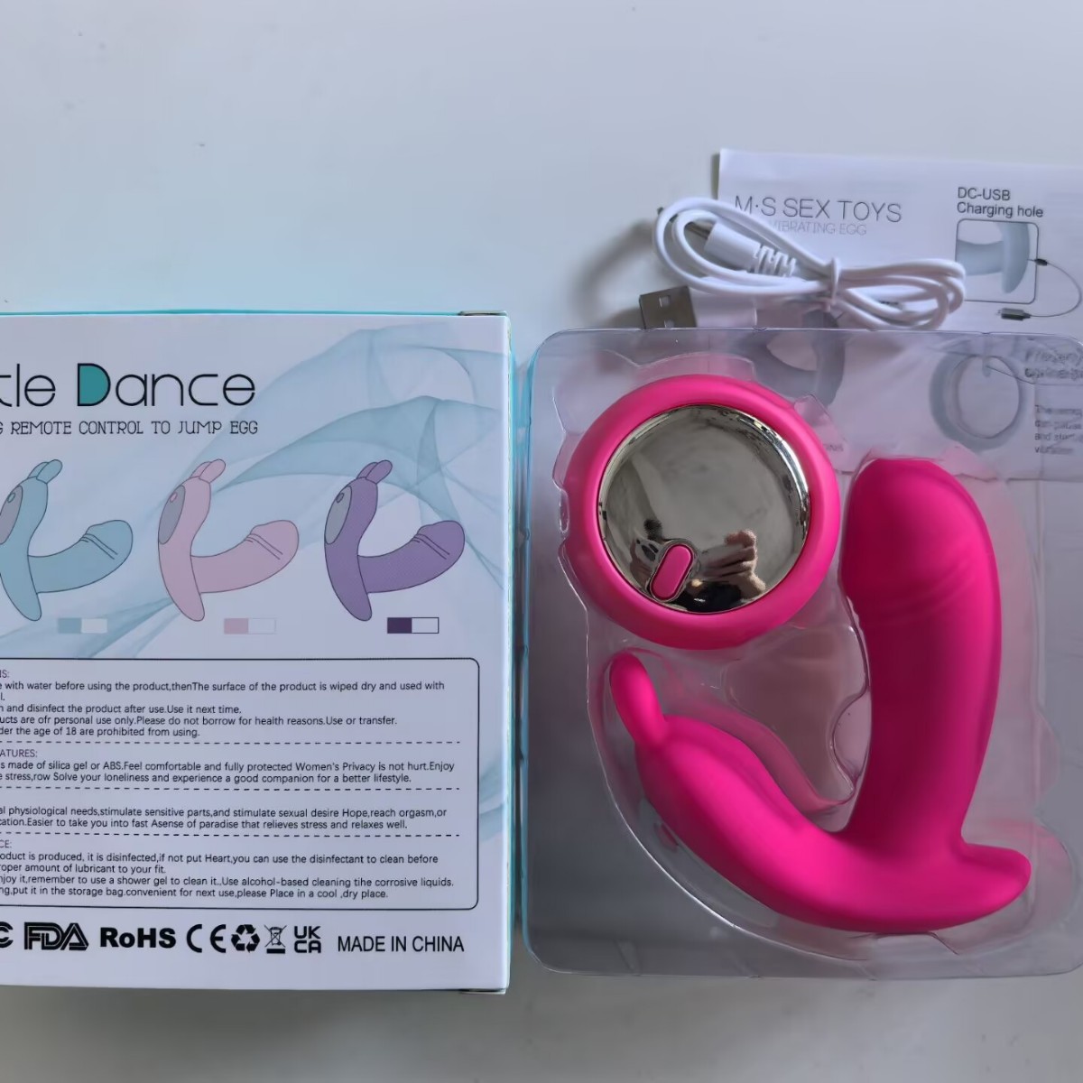 Control remoto inalámbrico recargable pequeña danza desgaste mariposa vibrador femenino invisible sombra vibrador pene vibrador fabricante