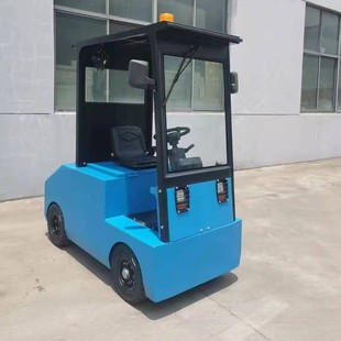 4 wheel electric tractor seated semi-closed cab