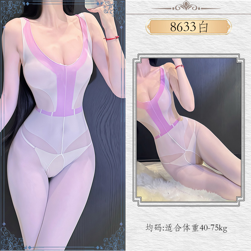 Yue mariposa calcetines sexuales parejas coqueteando sexy ropa interior uniforme seducción nuevo conjunto de pijamas de calcetines de red europea y americana