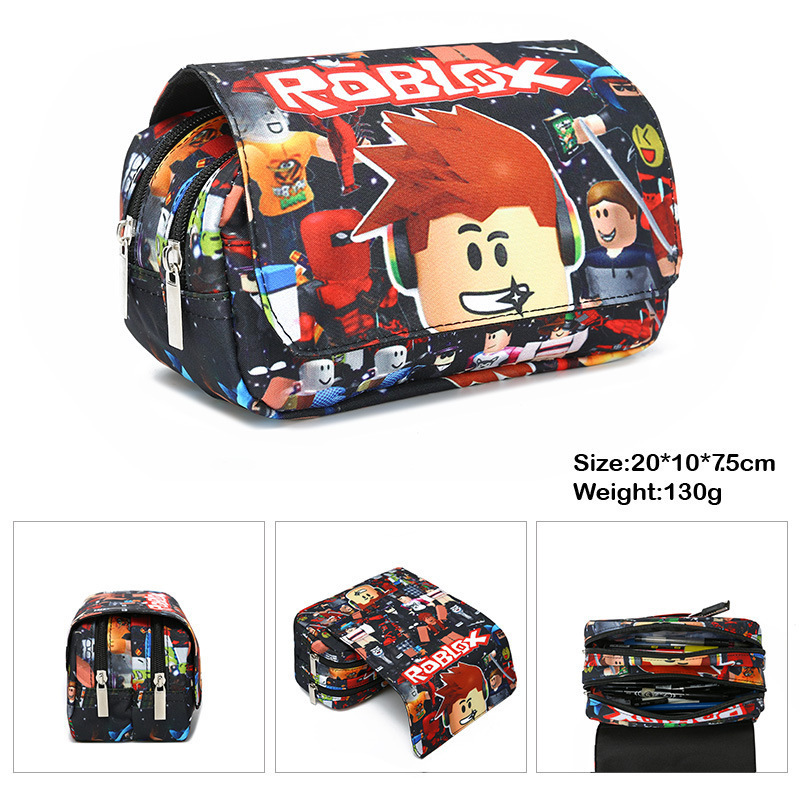 现货ROBLOX小学生笔袋儿童跨境亚马逊货源铅笔盒文具盒|undefined