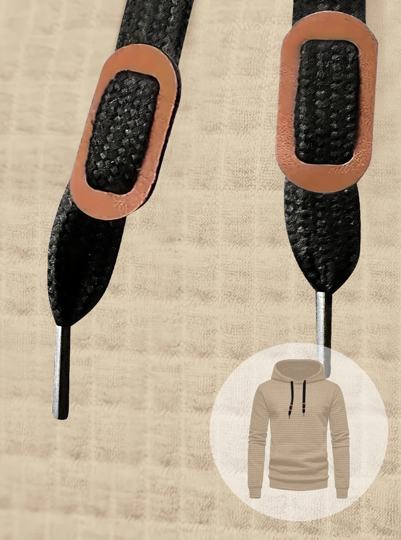 Herren Kapuzenpullover Im Jacquard Design Mit Tasche Und Muster_voghion.com