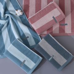 Large bath towel and washcloth 40*90 wholesale pure cotton absorbent thick home adult bath towels 100% cotton wholesale