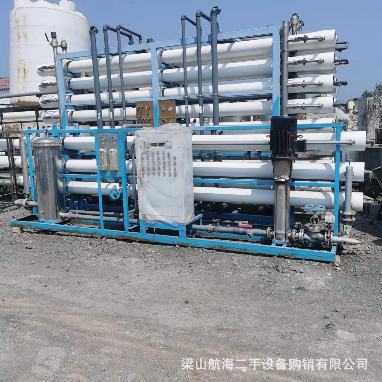 二手纯化水设备双级反渗透EDI 化妆品纯水设备 电子超纯水机 航海