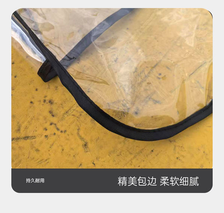 Electric Motorcycle Handlebar Cover Rain Cover Pvc Winter Waterproof Battery Car Handlebar Cover Windshield Hand Guard Large Size