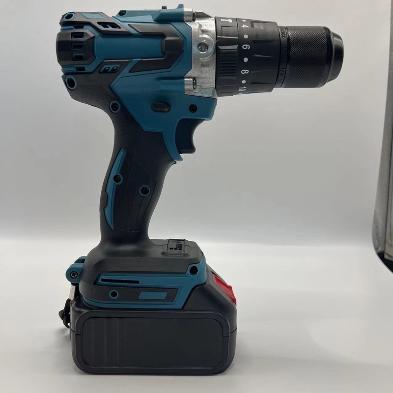 ハイパワーブラシレス電気ドリル充電式13mmリチウム電気ドリル衝撃電動ドライバーハンドドリルピストル式家庭用工|undefined