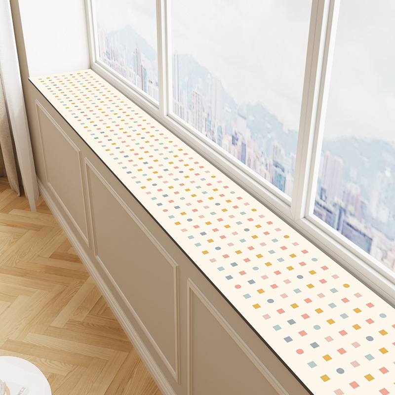 Window Sill Mat Narrow Renovation Window Edge Protection Mat Dust-proof And Water-absorbent Cuttable Bay Window Mat Balcony Protective Mat