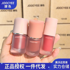 新しいJoocyee酵母色の新しいベルベットの霧は、クリームの唇釉薬の顔の頬紅の顔の化粧4gベルベットの唇釉薬を多用しています
