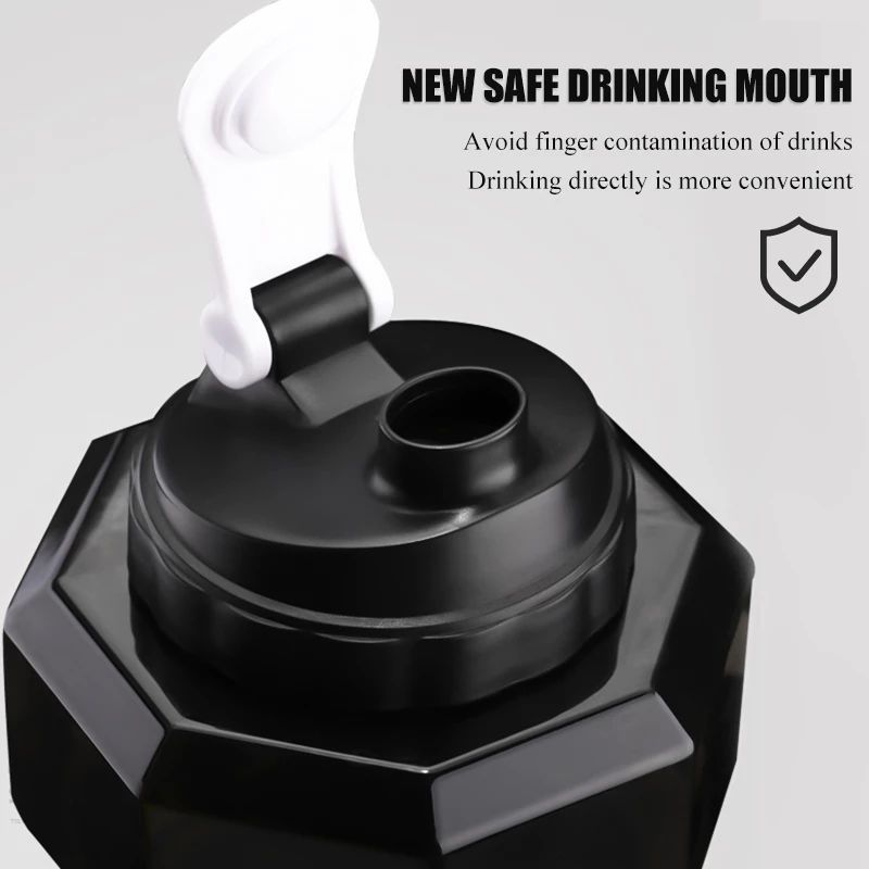 哑铃水壶充水哑铃水杯便携注水哑铃塑料壶练臂肌器材工厂一件批发|undefined