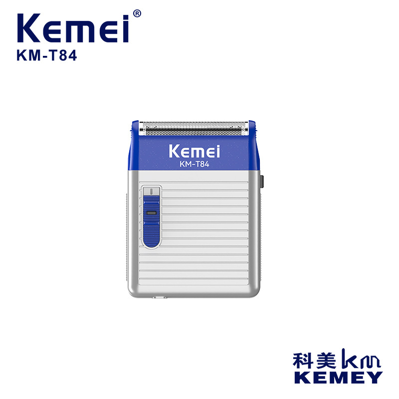Kemei nueva máquina de afeitar eléctrica recíproca mini portable de bolsillo máquina de afeitar