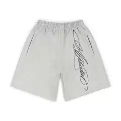 Y2K Kpop High-Street Drawstring Pocket Elastic Waist Embroidered Casual Shorts 5-Inch Length