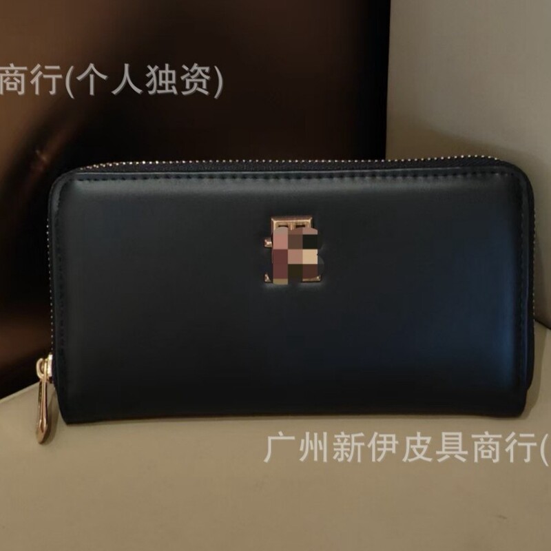 2025 New Style Zipper Long Large-Capacity Women's Wallet with Card Slots and Fashionable Clutch Bag