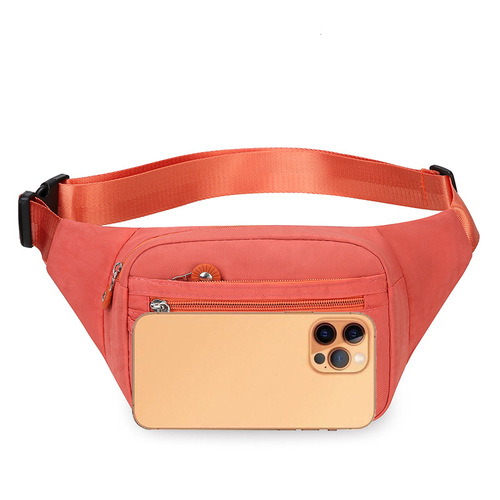 Outdoor Multifunction Large Capacity Crossbody Chest Bag Portable Phone Wallet Casual Fashion Waist Bag for Business Money Bag