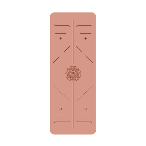 PU natural rubber yoga mat non-slip posture line sports fitness mat thickened rich mat home wholesale