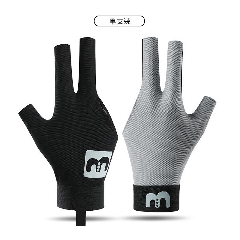 Billar medio dedo para hombres y mujeres verano nuevo estilo transpirable y fresco malla antideslizante suave y cómodo ligero y suave