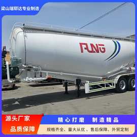 罐式后翻自卸半挂车粉粒物料运输半挂罐车半挂出口拖车货车自卸车