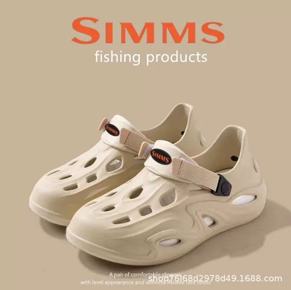 25 New SIMMS Luya Shoes Fishing Shoes Men's Shoes Tracing Shoes Wading Shoes Boat Fishing Shoes Non-slip Cave Shoes Sandals