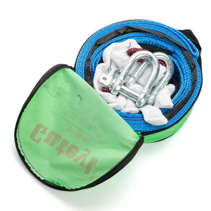 Manufacturer wholesale thick trailer with off-road vehicle rescue rope nylon strong traction car trailer rope pull rope