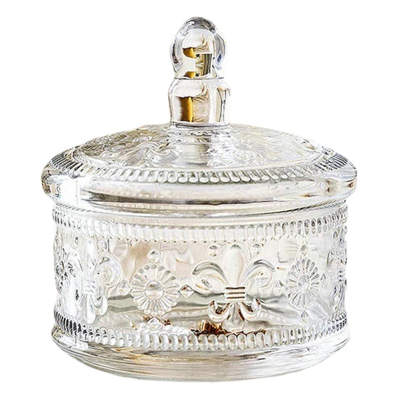 Dual-Purpose Storage Set Jewelry Storage Box Earring Bracelet Box Candy Jar Cookie Box Multi-Layer Jewelry Box
