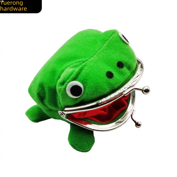 Anime Ninja Peripheral Supplies Mini Green Frog Wallet Naruto Wallet Anime Cosplay Coin Purse