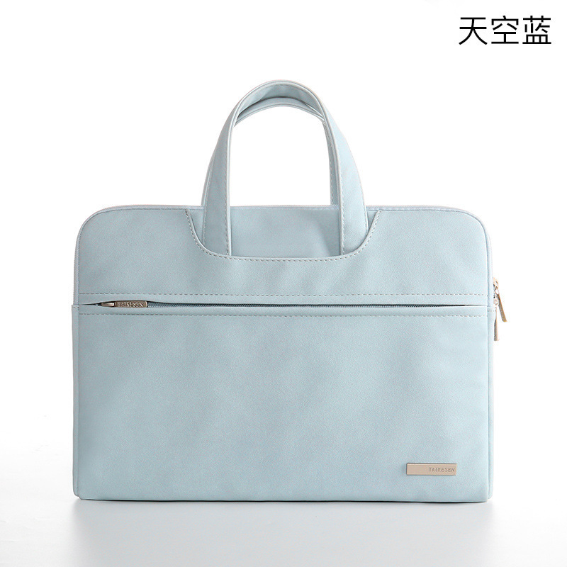 手提电脑包适用联想苹果macbook12笔记本air13/14内胆15.6女pro15|undefined
