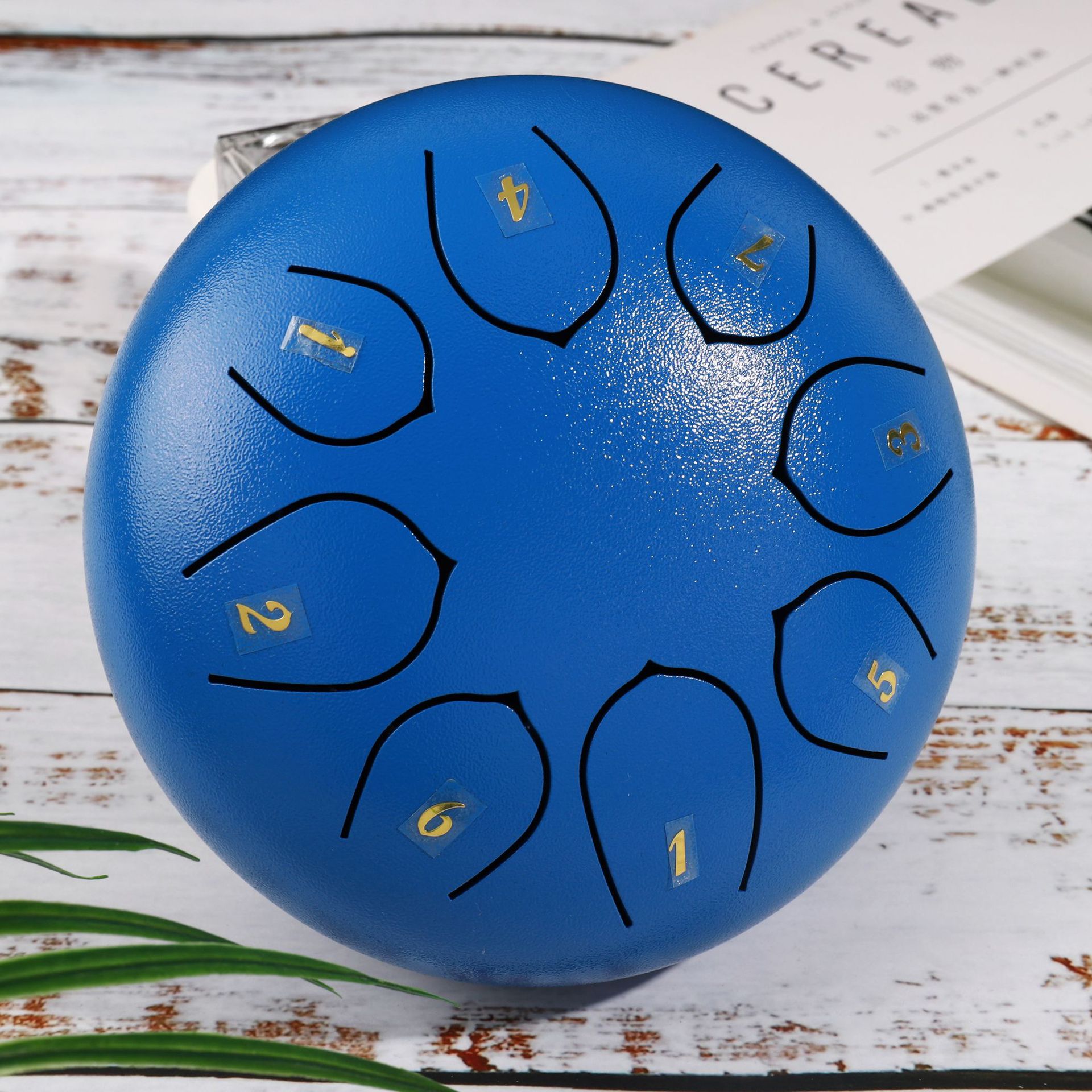 Escala completa de 6 pulgadas de 8 tonos de cinta 4 7 tambor hueco de color tambor vacío tambor Fanyin olvidar polvo tambor olvidar preocupación tambor transfronterizo Comercio exterior al por mayor