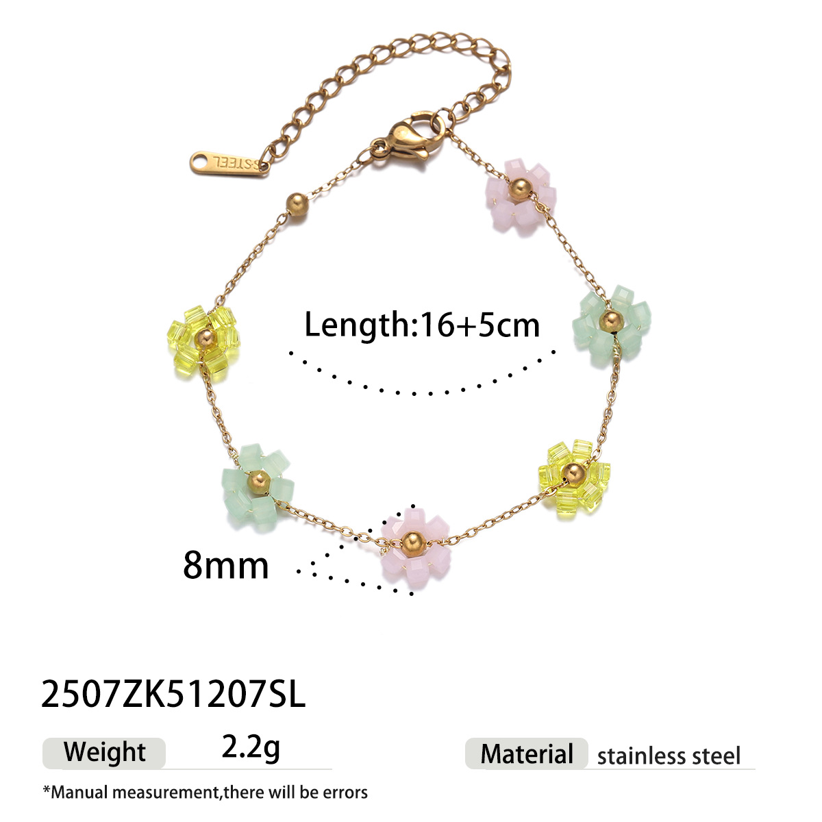 Tina transfronteriza verano explosivo pulsera de acero de titanio no decolor diseño nicho collar de acero inoxidable joyería al por mayor