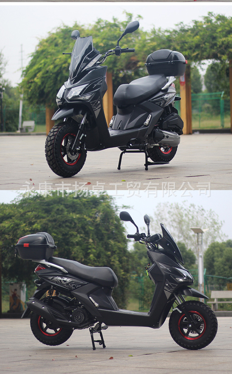 Cross-Border Exclusive Supply of Roadmaster Tiger 10Th Generation Motorcycle 150Cc Fuel Model Scooter, Can Be Marked as 50Cc Moped