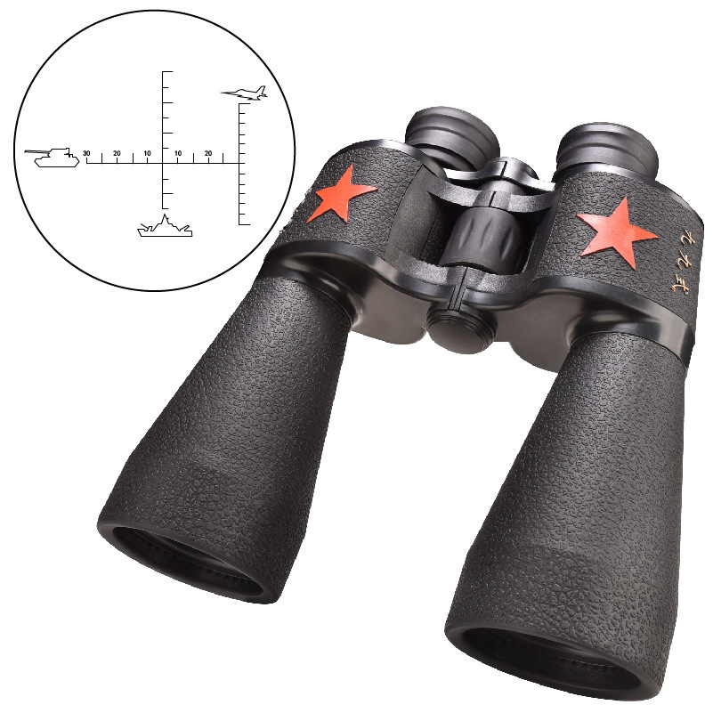 九九式60x60双筒带坐标望远镜 高清光学观测望远镜 户外望远镜