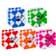 Diansheng special-shaped color 24-segment variety magic ruler with tutorial folding peach heart fan-shaped high difficulty magic ruler toy wholesale