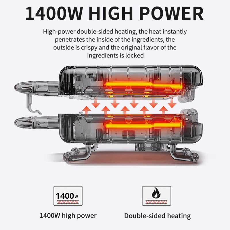 Cross-Border European Standard Maker Multifunctional Egg And Corn Pancake Arepas Make Breakfast Machine 1400W_voghion.com