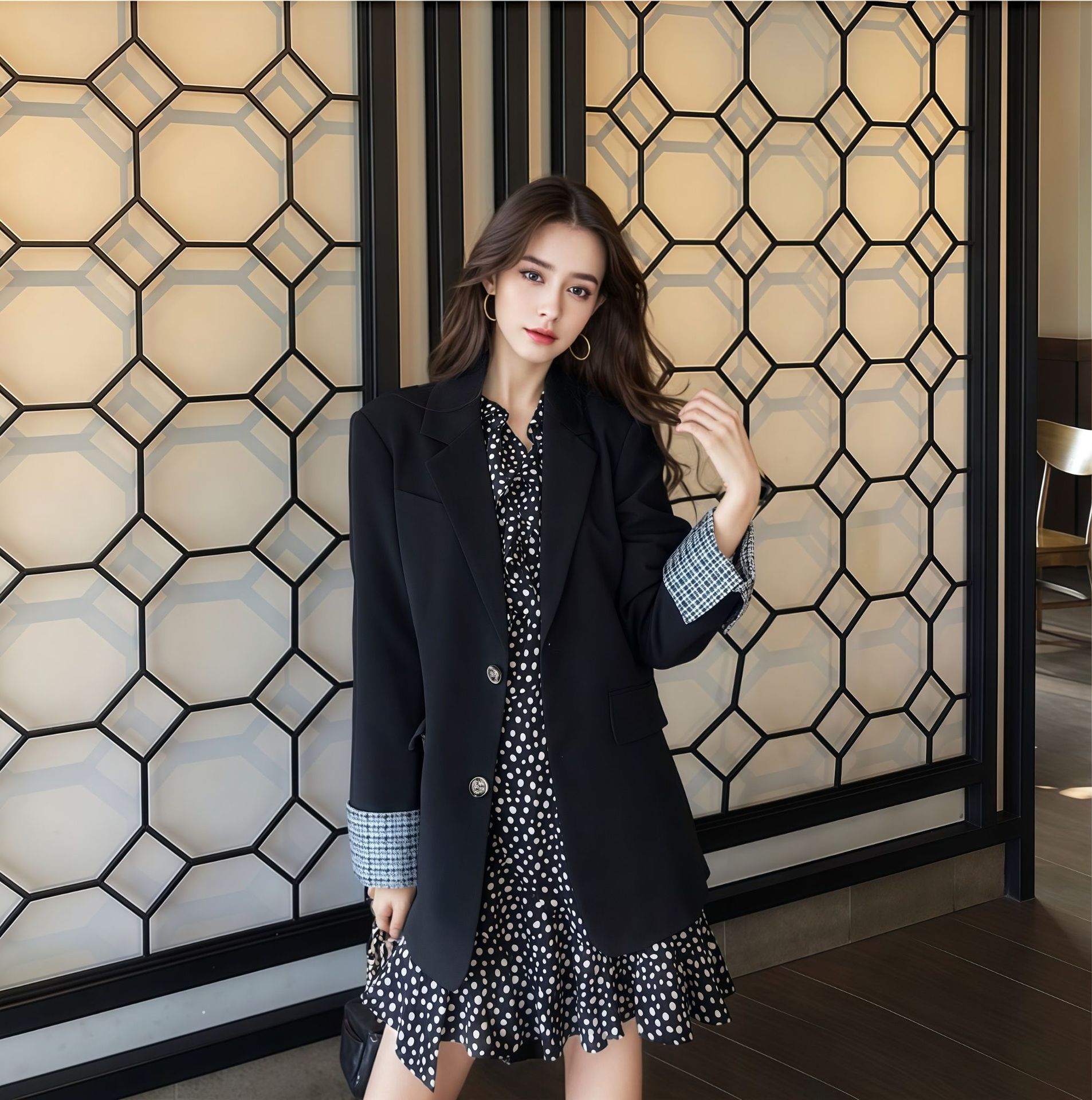 Black skirt for leisure