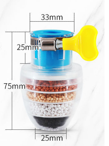 Filtro de grifo Sanjing boquilla agua del grifo cocina doméstica cabeza universal a prueba de salpicaduras ducha a prueba de salpicaduras artefacto de purificación de agua