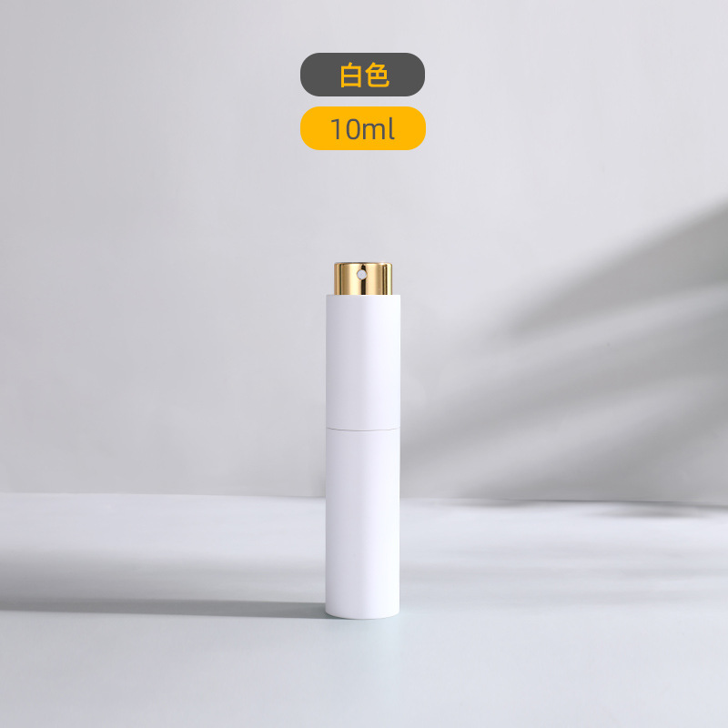 En stock 8/10ml de perfume giratorio sub-botella ambientador oral botella de spray botella de perfume de prensado de alta gama botella de spray bucal