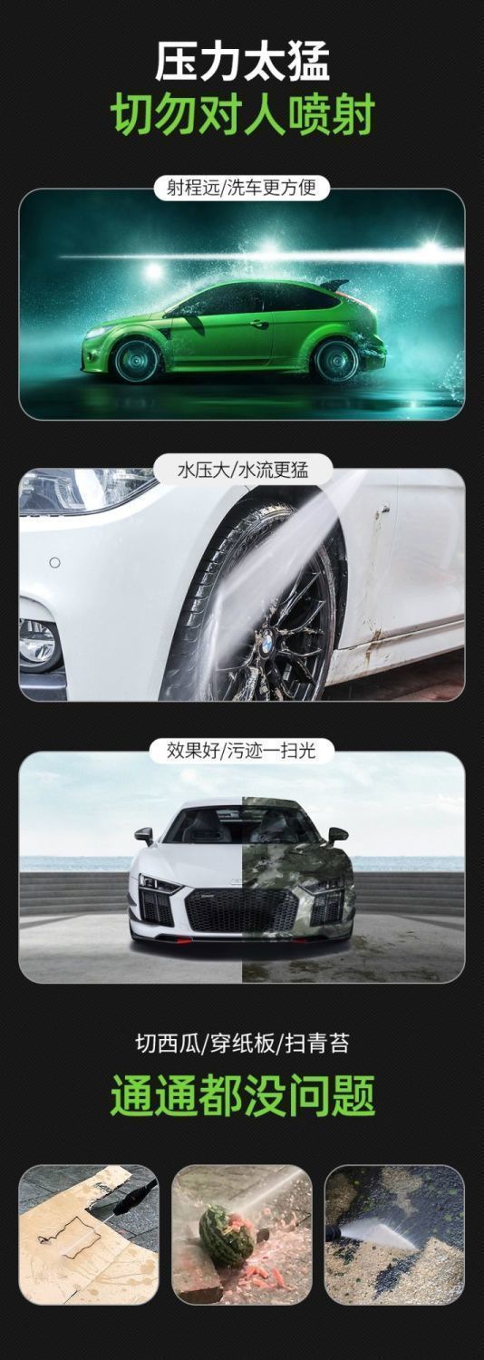 Lutian Shengdun Household 1700W High Pressure Car Washer 220V