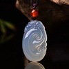 Agate pendant white jade, Tieguanyin tea, protective amulet, buckle, wholesale